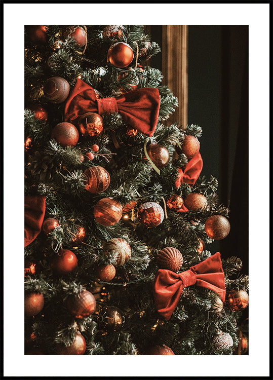 Decorated Christmas Tree Plakat