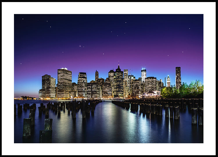 New York Sky Line Plakat