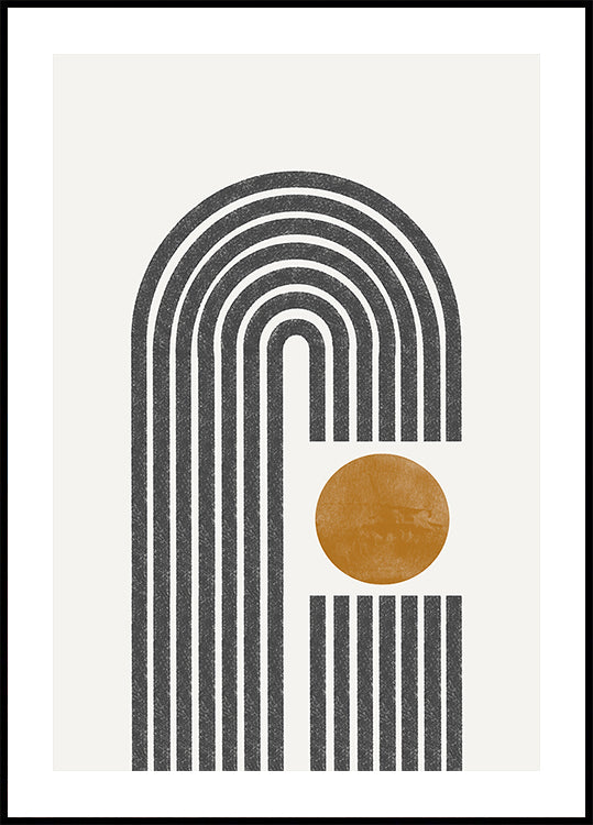 Sunset Curves Plakat