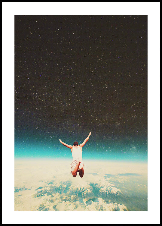 Falling With a Hidden Smile Plakat