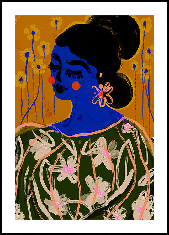 Blue Blossom Muse Plakat