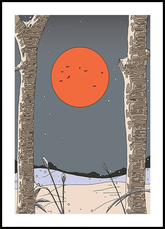 Winter Landscape Plakat