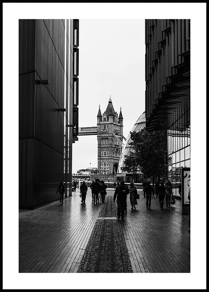 Tower Bridge Modern Framing Plakat