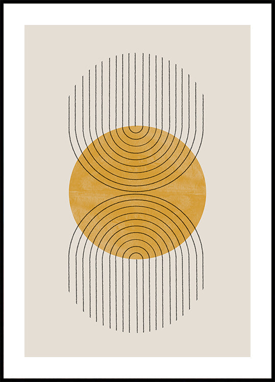 Symmetric Waves Plakat