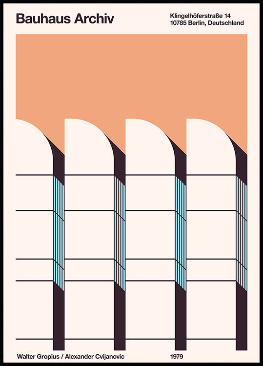 Bauhaus Archiv Plakat