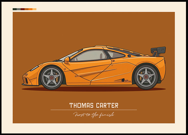 Sport Car Personal 6 Plakat