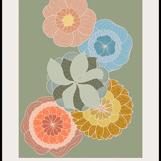 Blooming Nostalgia Plakat