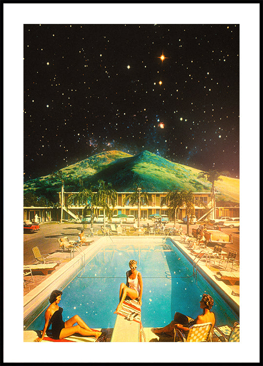 Space Pool Plakat