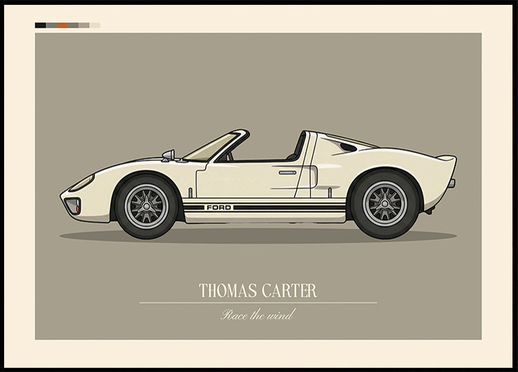 Sport Car Personal 7 Plakat