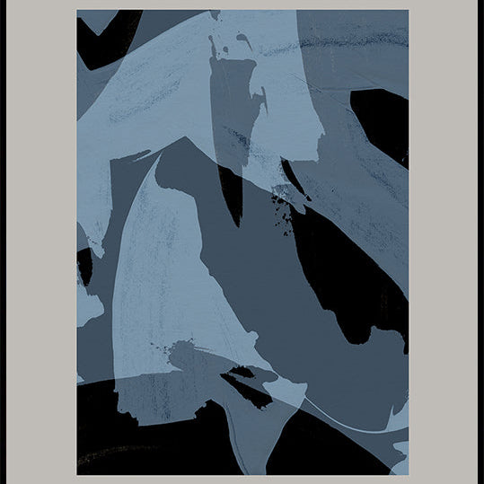 Abstract Brush Strokes 60Y Plakat