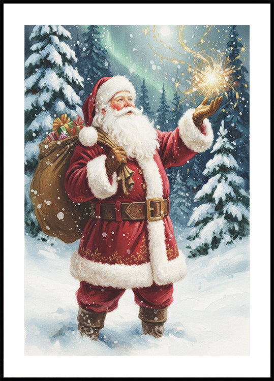 Santa Claus Magic Plakat