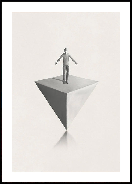 Perfect Balance, Geometric Surrealism Plakat