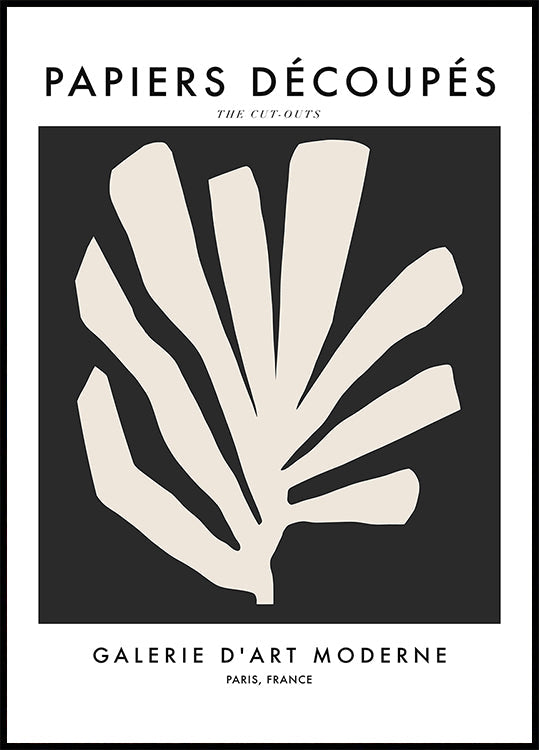 Silhouette LeavesPlakat