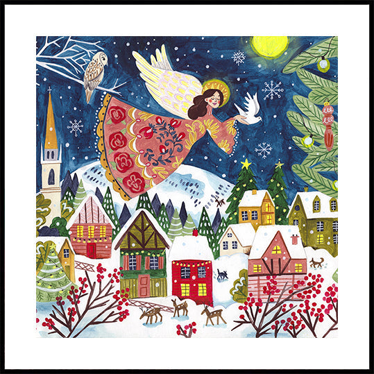 Angel of Peace square Plakat