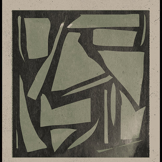 Abstract Fragments Plakat