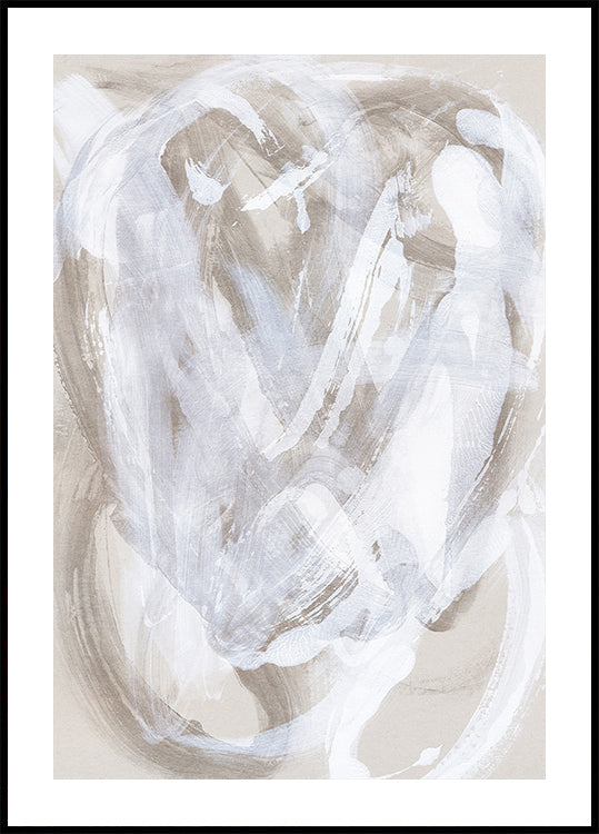 Abstract Brush Strokes 146 Plakat