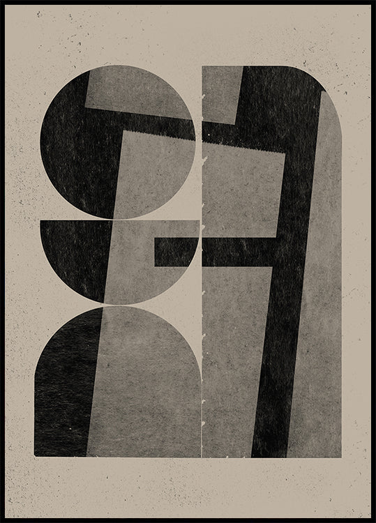 Geometric Harmony Plakat