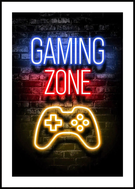 Gaming Zone Plakat