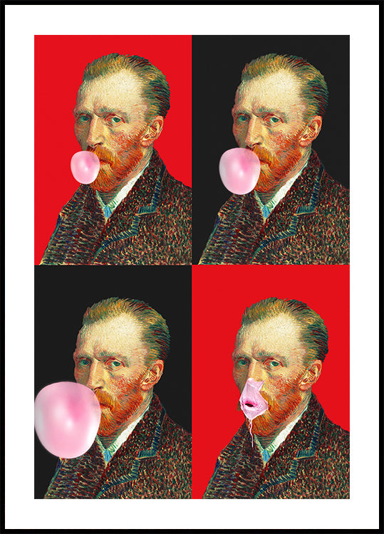 Vincent Gum Explosion Plakat