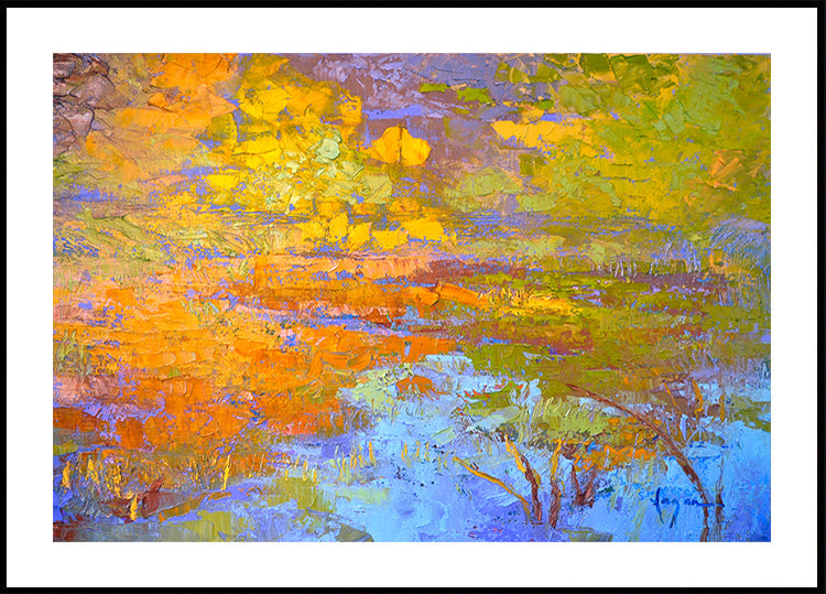 Golden Reflection Plakat