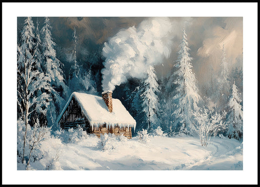 Winter Fairy House Plakat