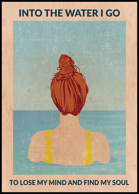 Into the Water (redhead) Plakat