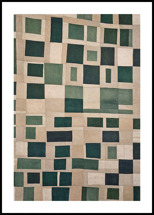 Emerald Mosaic Plakat