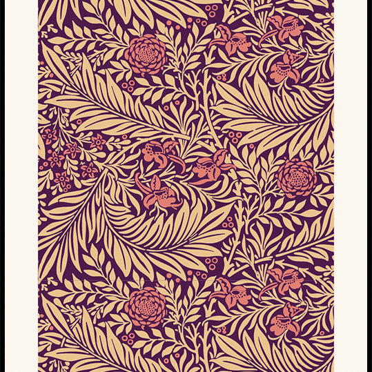 William Morris Larkspur Plakat