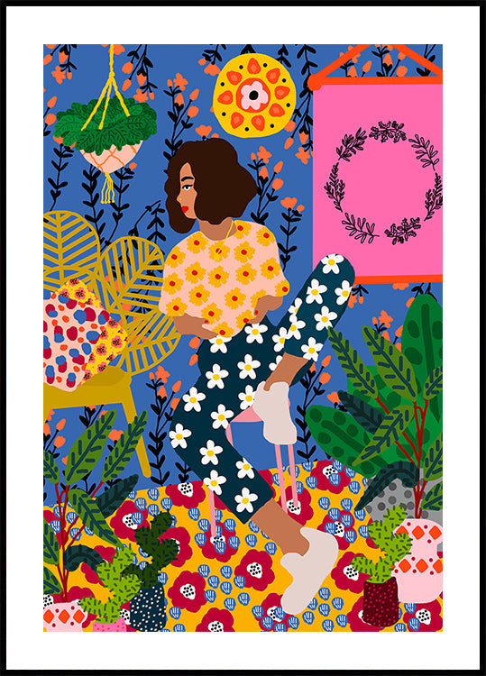 Floral Retreat Girl