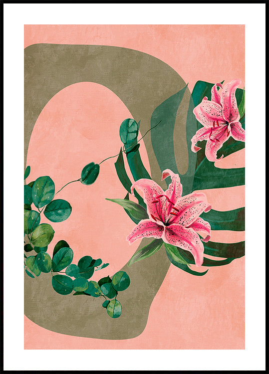 Leaves More 11 Kopie Plakat