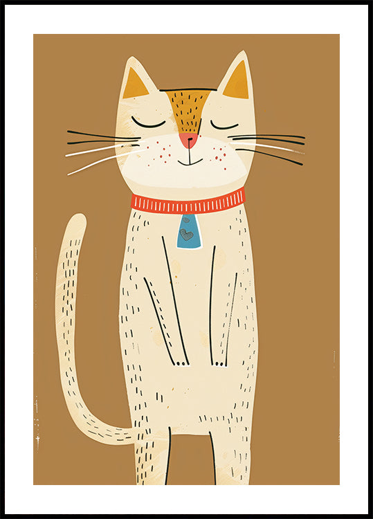 Happy Cat Plakat