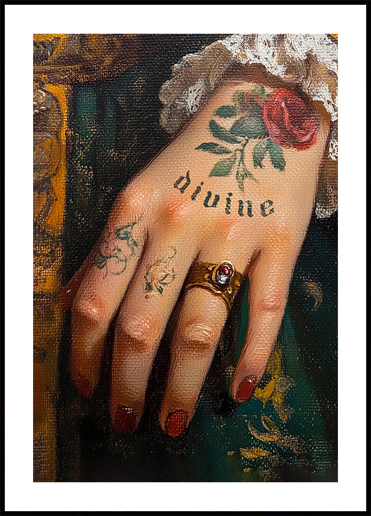 Divine Tattoo Plakat