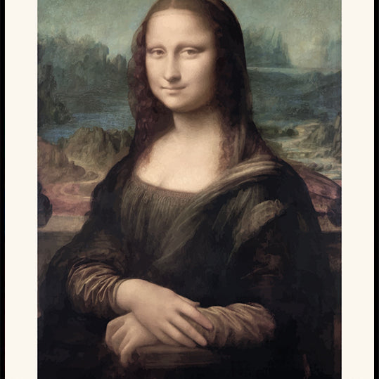 Mona Lisa, Leonardo Da Vinci Plakat