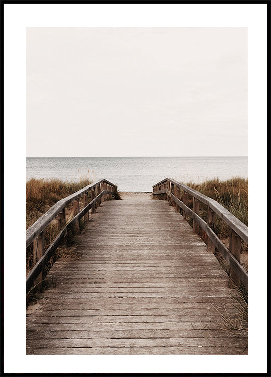 The Path To The Beach  Plakat