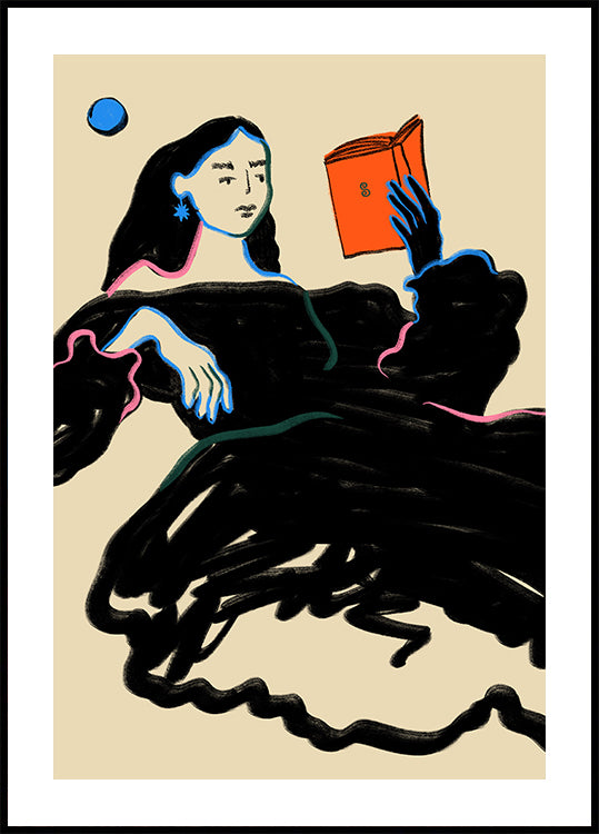 Midnight Reading Plakat