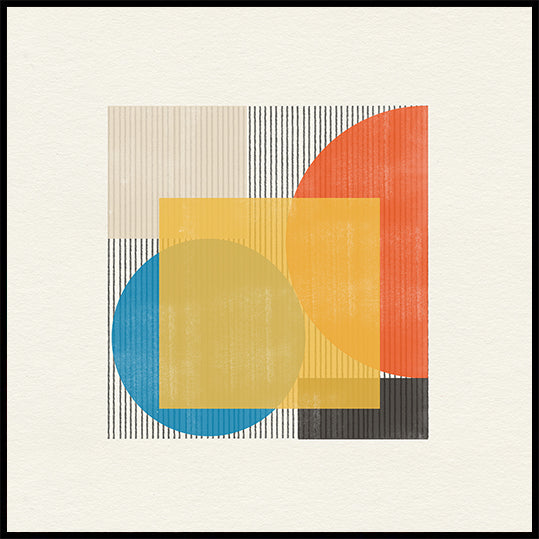 Geometric Harmony Plakat