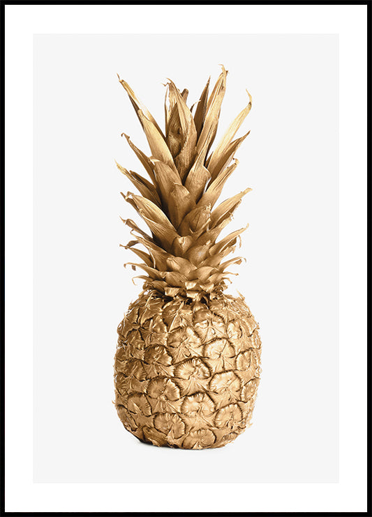 Golden Pineapple Plakat