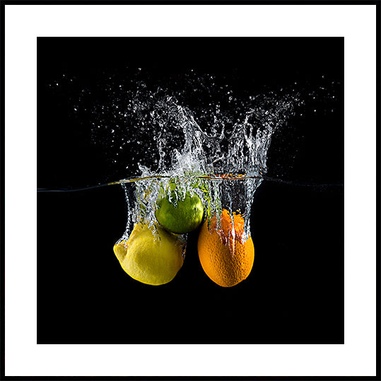Citrus splash Plakat