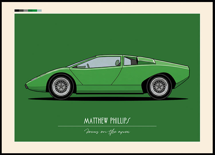Sport Car Personal 8 Plakat