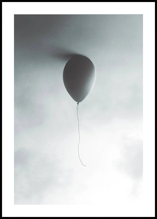 Balloon in Sky Ceiling Plakat