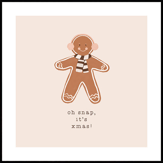 Oh Snap It's Xmas Plakat