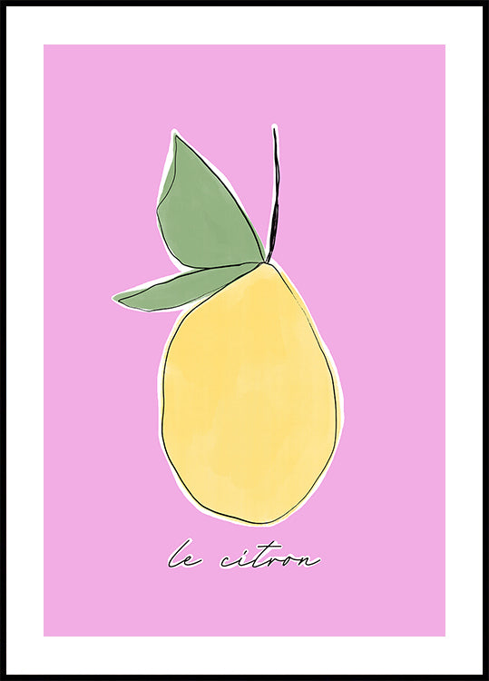 Citrus Delight Plakat