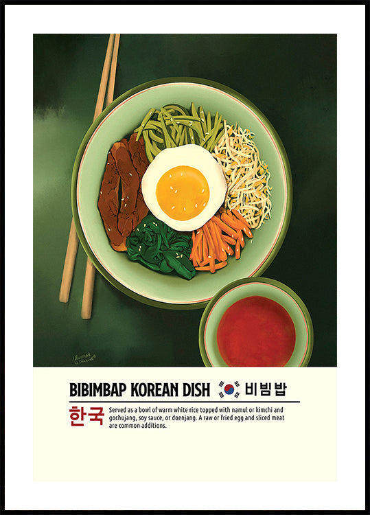 Bibimbap Plakat
