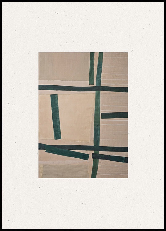 Muted Gridlines Plakat