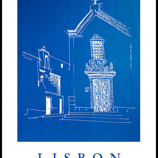 Portugal Blues: Lisbon Plakat