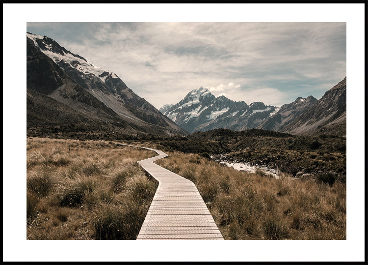 Hooker Valley Track Plakat