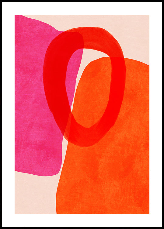 Painted Lines 5 Kopie Plakat