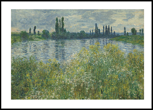 Banks of the Seine By Claude Monet Plakat