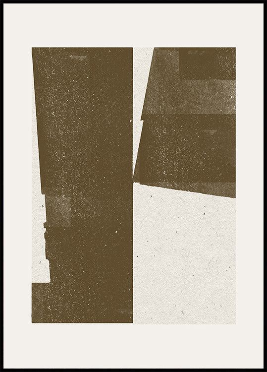 Muted Geometries Plakat