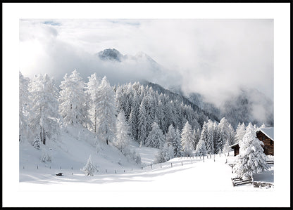 Winter Magic in the Alps Plakat